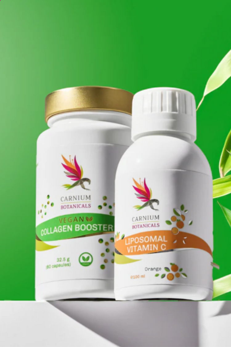 Pack Apparence jeune : Vegan Collagen Booster + Vitamine C Liposomale - 10 %