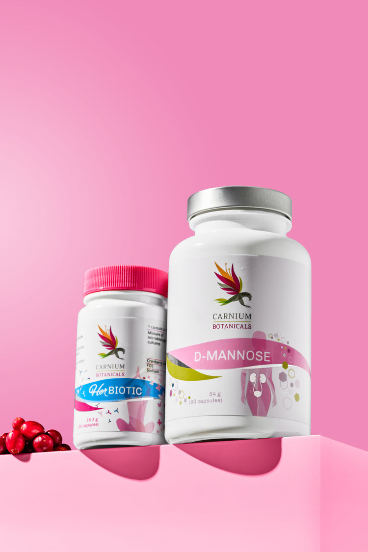 Pack Vessie saine, femme heureuse ! Her Biotic + D-mannose - 10 %