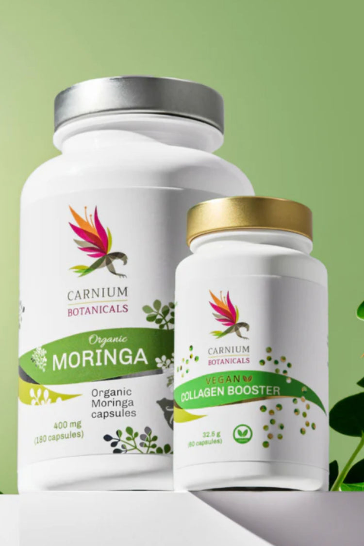 Pack Beauté de l’intérieur : Vegan Collagen Booster + Moringa -10 %