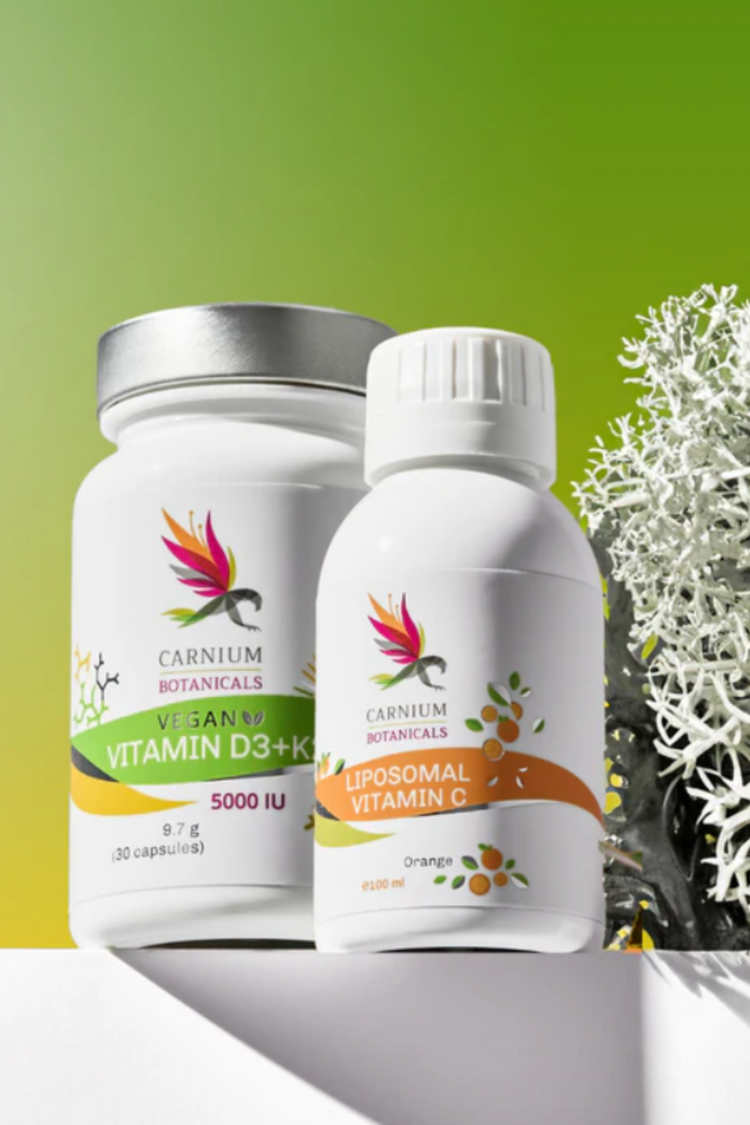 Pack Infusion de vitamines : Vitamine C Liposomale + Vitamine D3+K2 -10 %