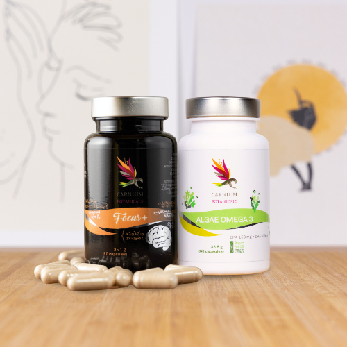 Pack Santé du cerveau : Focus+ + Algae Omega 3 - 10 %
